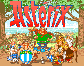 Asterix (ver EAD) Title Screen